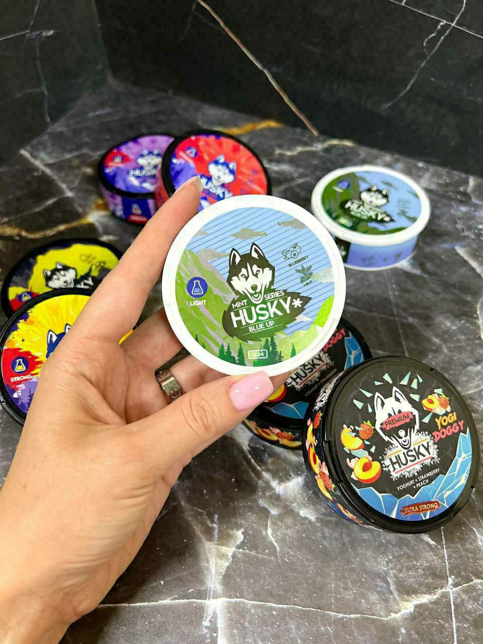 Снюс HUSKY MINT SERIES [14GR 100MG LIGHT]