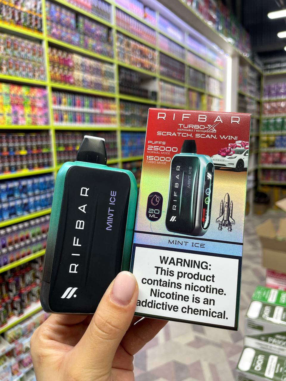 RIFBAR 25000 затяжек