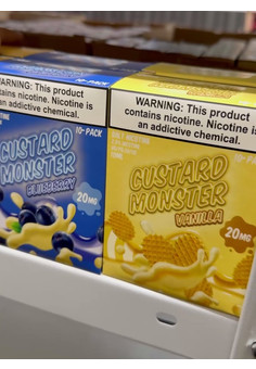 Премиальная жидкость CUSTARD MONSTER USA 10ML 20MG, изображение 1
